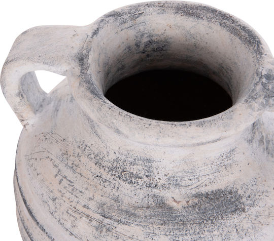 HomeMarkt Decorative Vase Vermo Gray 21x21x22cm
