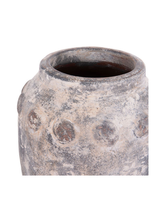 HomeMarkt Decorative Vase Vermo Gray 20x19x20cm