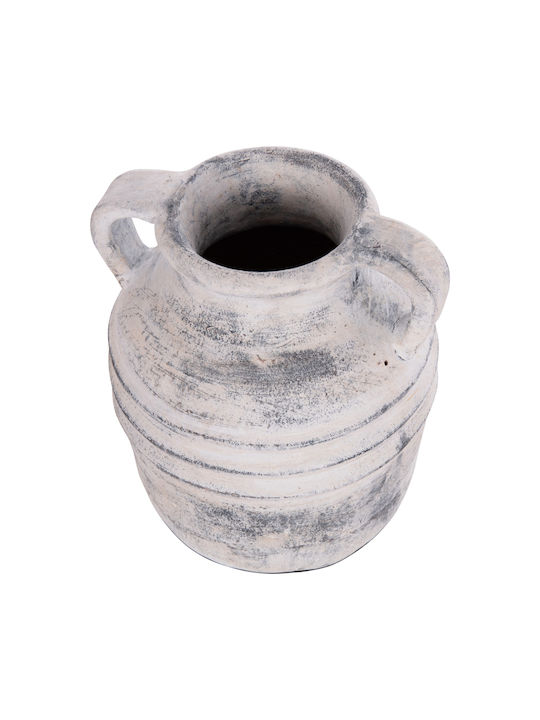 HomeMarkt Decorative Vase Vermo Gray 21x21x22cm