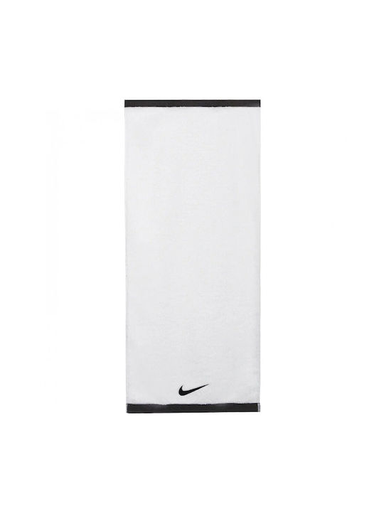 Nike Fundamental Prosoape de sală de sport 100% bumbac Alb 60x120cm