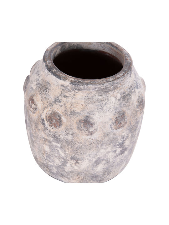 HomeMarkt Decorative Vase Vermo Gray 20x19x20cm