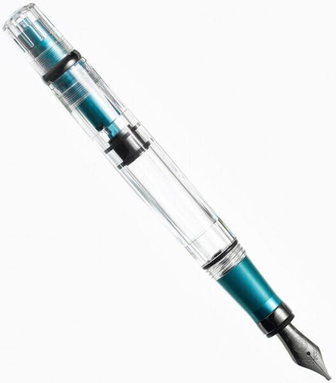 Twsbi Diamond Πένα Καλλιγραφίας Medium με Μπλε Μελάνι