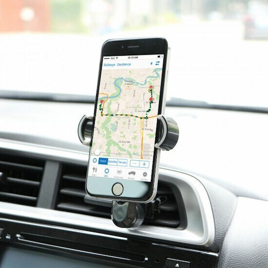 Suport Auto pentru Telefon cu cârlige reglabile Neagră