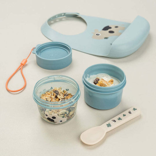 Done by Deer Plastic Kids' Food Container 0.15lt Blue