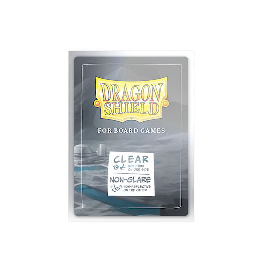 Dragon Shield Standard Klare/Anti-Reflex Kartenhüllen Standardgröße 100τμχ Transparente