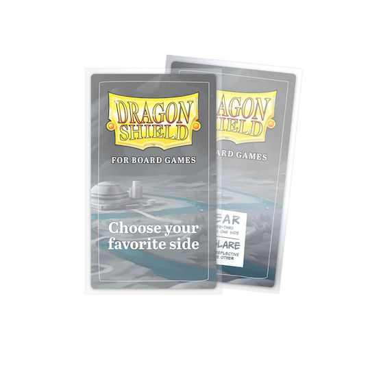 Dragon Shield Clear Non-Glare Card Sleeves Tarot Size 70 Pieces Transparent