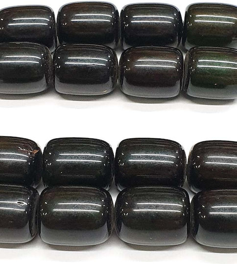 Roloi Komboloi Resin Worry Beads Black 33cm