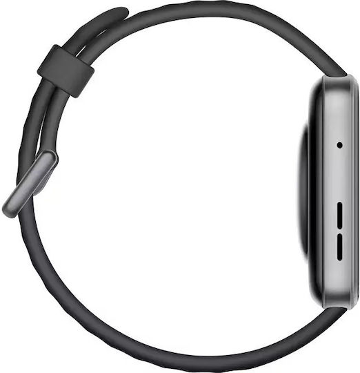 Huawei Watch Fit 4 43mm Waterproof with Heart Rate Monitor (Black + Huawei Freebuds SE 2 Ceramic White)