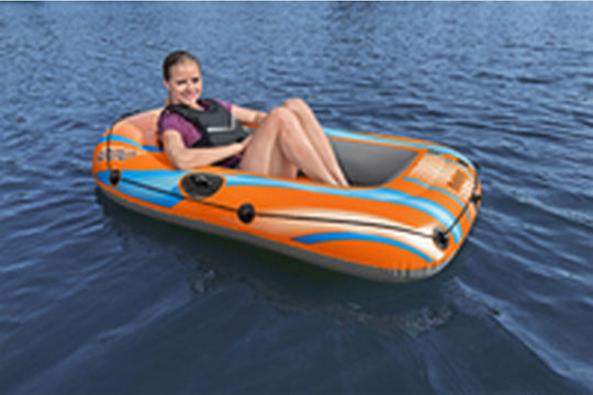 Bestway Kondor Elite 1000 Inflatable Boat for 1 Adult Orange 162x96cm