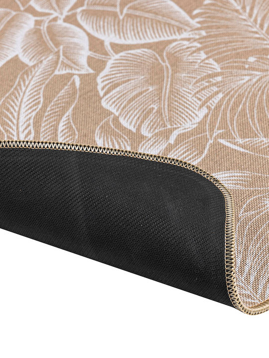 Entrance Mat Anti-slip made of Rubber L-c Stylis White 45x75cm