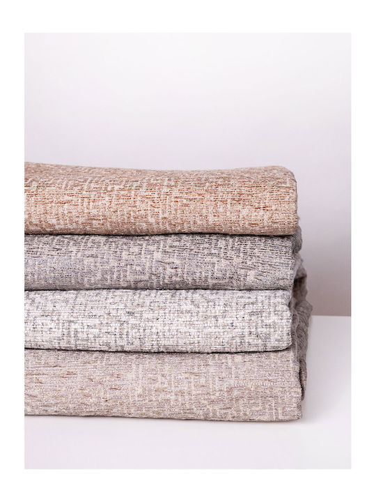 Sunshine Rene 3 Σετ Ριχτάρια 2τμχ Chenille Mocha 141-48-3