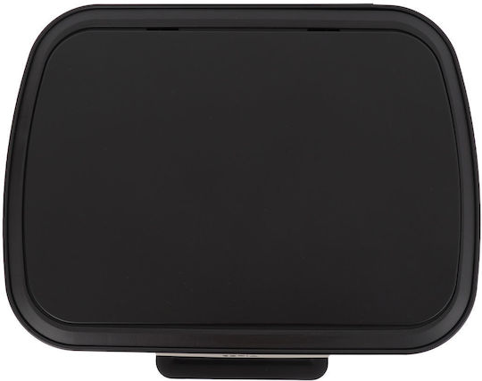 Estia Estia Mülleimer Soft Close aus Inox mit Pedal Schwarz 70lt