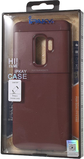 iPaky Back Cover Σιλικόνης Καφέ (Galaxy S9+)
