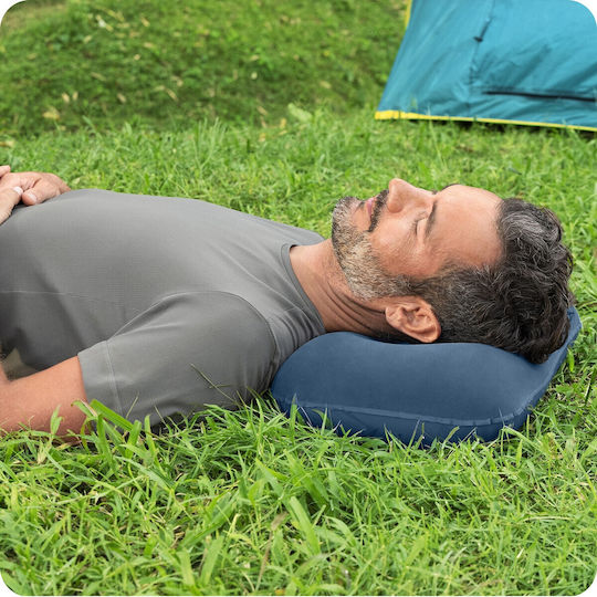 Bestway Inflatable Camping Pillow Blue 42x26cm