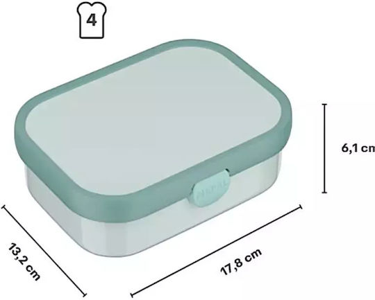 Little Dutch Plastic Kids' Lunch Set Light Blue