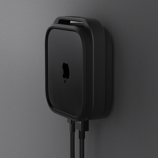 Spigen Sgp Silikonhülle für Apple TV 4K 3. Gen 2022 Schwarz Amp05858