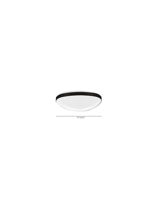 Inlight Πλαφονιέρα LED με Τηλεχειριστήριο