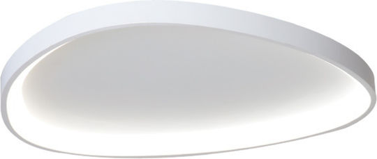 Inlight Ceiling Mount Light White with Integrated LED and Remote Control