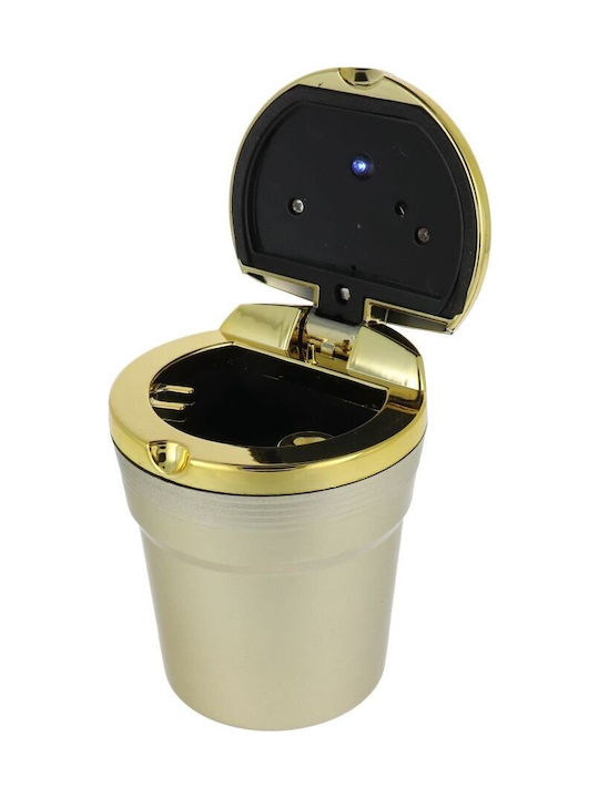 Car Ashtray Chrom Gold Oem