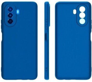 Back Cover Silicon Albastru marin (Huawei Nova Y70)