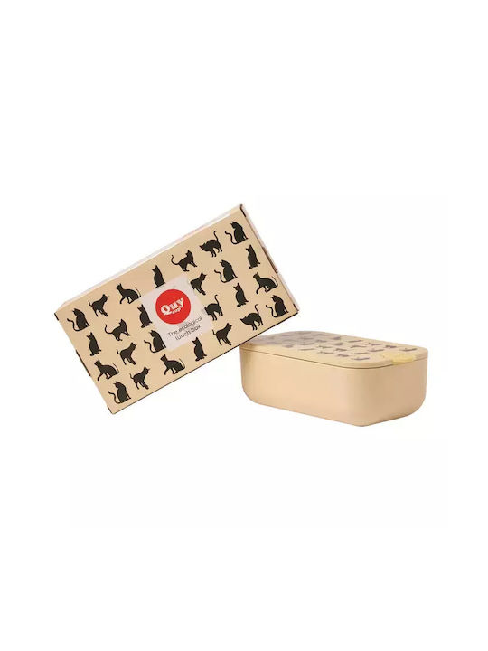 QuyCup Lunchbox Silikon Geeignet für die Mikrowelle 900ml 1Stück