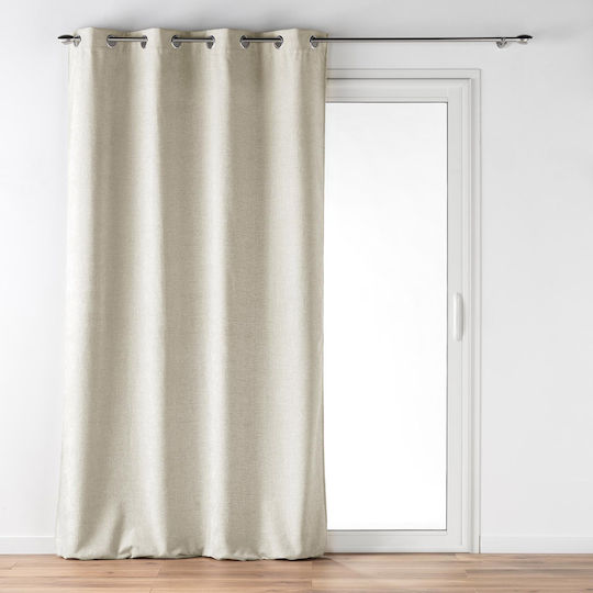 Verra With Grommets Ecru 140x260cm