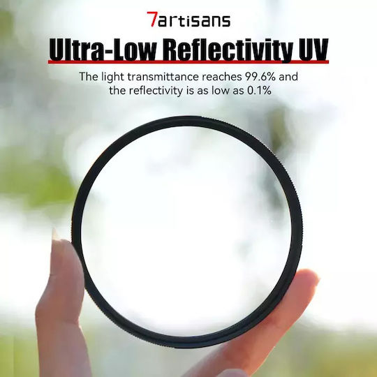 7artisans UV Lens Filter Diameter 82mm with MRC Coating Scratch Resistant for Camera Lenses