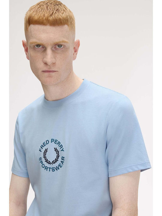 Αθλητικό T-shirt Γαλάζιο