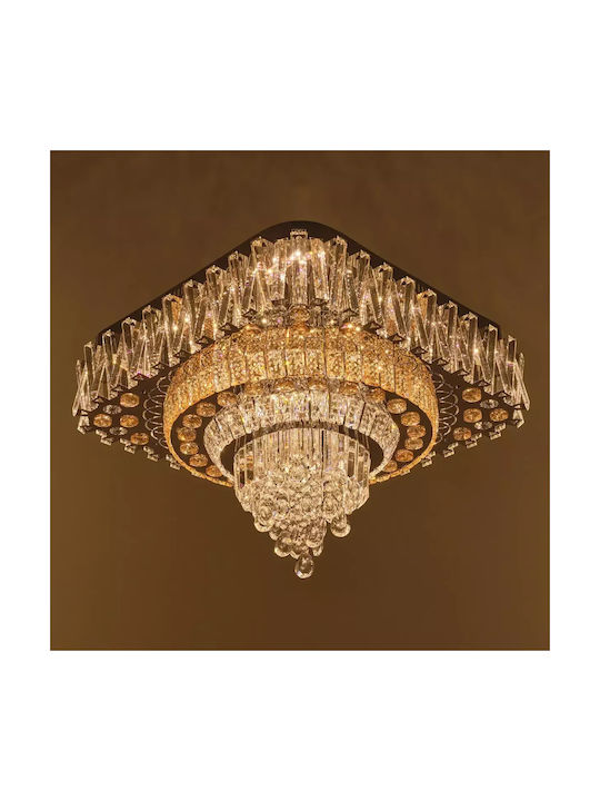 Plafonieră de Tavan Albă cu LED Integrat