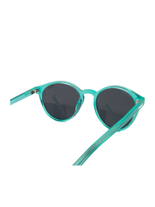 Playmobil Round Kids Sunglasses with Polarized Lens Green for 4-7 Years