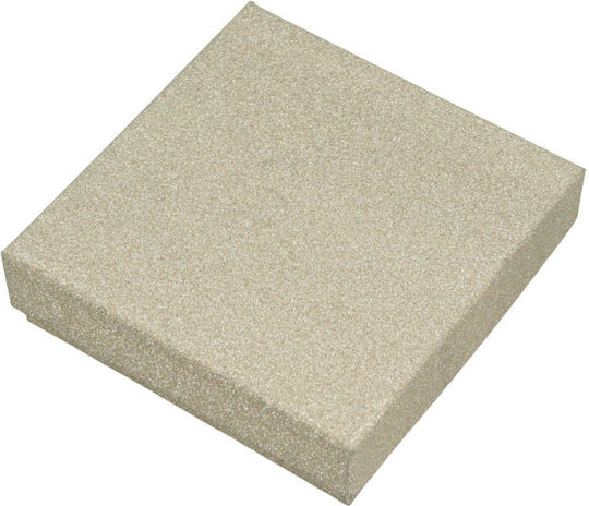 Metallic Bronze Papierbox Abmessung 9x9x3cm Set mit 6 Stück 54.6632