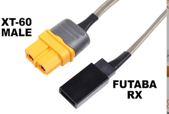 Revtec Ladekabel Pro "xt-60" Fut Rx 40 cm Flach-Silikonkabel 22awg Revetec