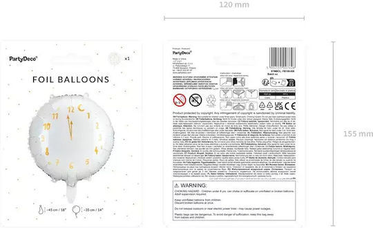 Αριθμός Foil Λευκό 45εκ.