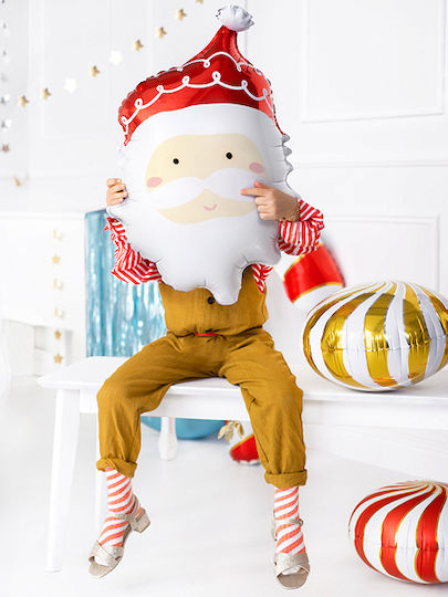 Balloon Foil Jumbo Red Santa Claus 60cm
