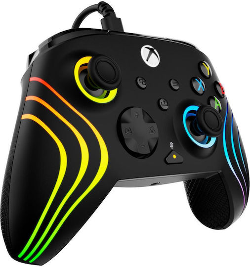 Turtle Beach Afterglow Wave Wired Gamepad with Hall Effect Sticks for PC Xbox Series Black