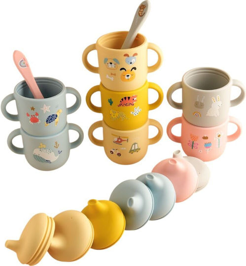 Queen Mother Kleinkinderbecher aus Silikon Beige