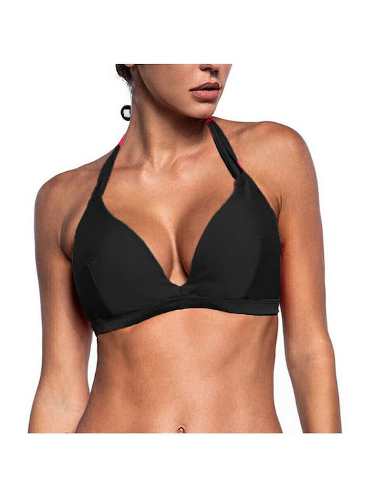 Bikini Τριγωνάκι D Cup Μαύρο