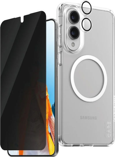CARE by PanzerGlass Back Cover Tempered Glass Transparent (Galaxy S25 Edge)