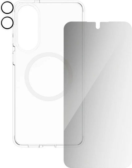 CARE by PanzerGlass Back Cover Tempered Glass Transparent (Galaxy S25 Edge)