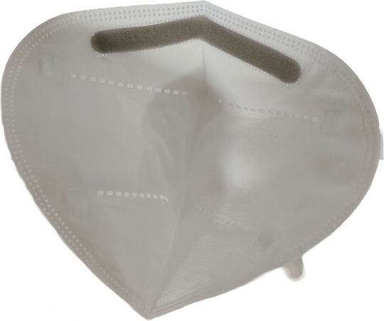 Protective Mask Fabric FFP2 White 35pcs
