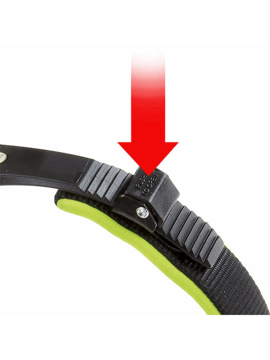 Ferplast Dog Collar Ergocomfort Fluo C25/60 A 52÷60cm B 25mm Pink Micro-Adjustment System Perfect Fit for Dogs Up to 60 kg