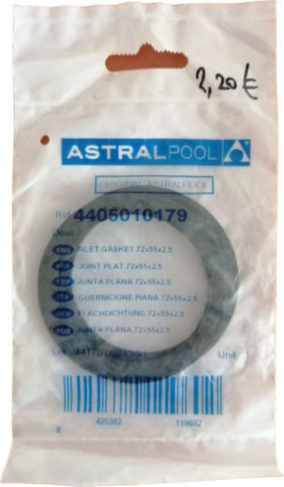 Garnitură de admisie 72 X 55 X 2.5 Astralpool