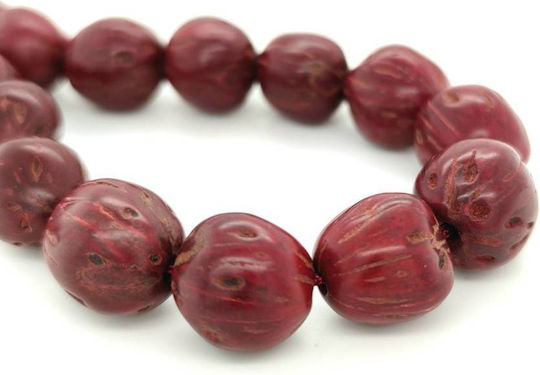 Kompologadiko Scented Worry Beads with Tassel with 21 Beads Pink