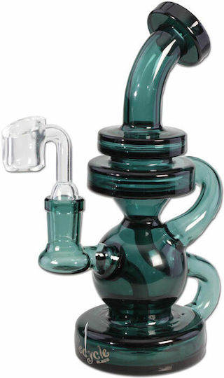 Γυάλινο Herb Oil Bong Blaze Recycle Diffuser 19cm