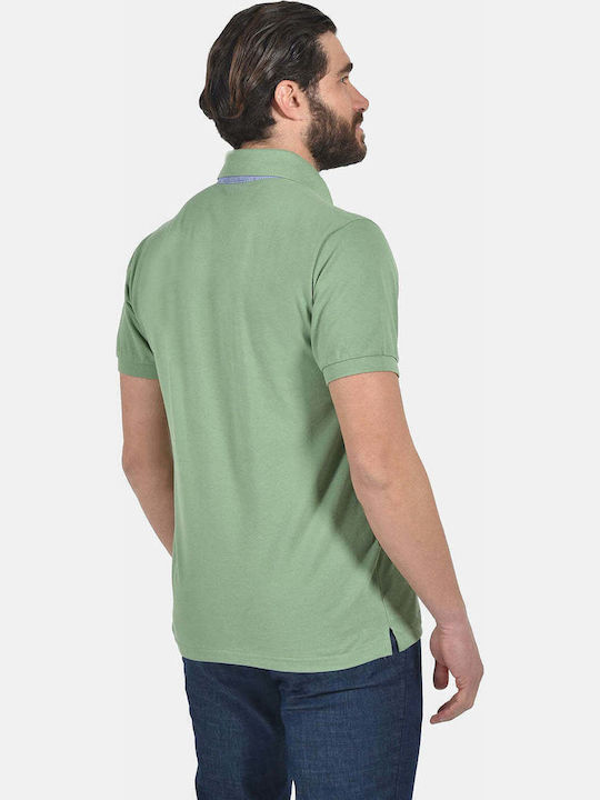 Polo Blouse Light Green