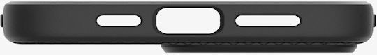 Spigen Liquid Air T (MagFit) Задна корица Силикон 0.3мм Черен (iPhone 16 Pro Max)