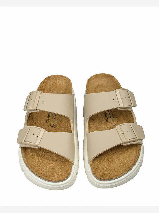 Arizona Women's Flat Sandals in Beige Color Narrow Fit