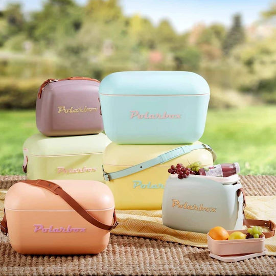 Polarbox Pop Edition and 2 Food Containers Φορητό Ψυγείο 6lt Orange Sorbet