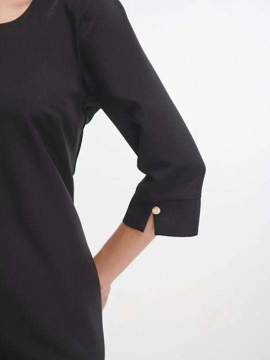 Rochie Midi De Seară Neagră