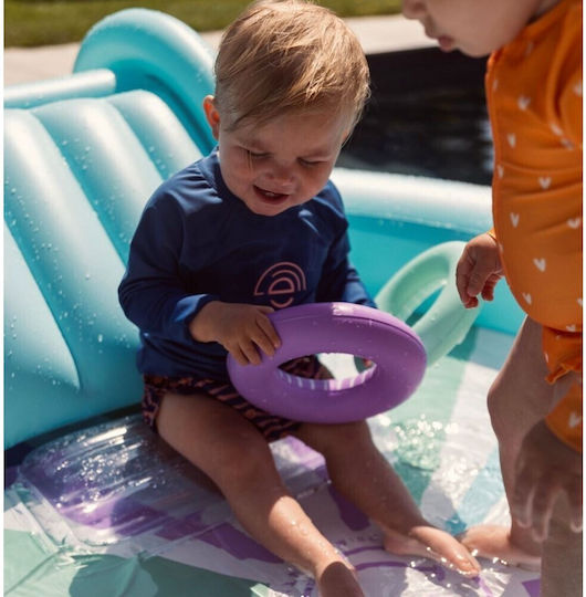 Swim Essentials Rainbow Round Piscină PVC Gonflabilă